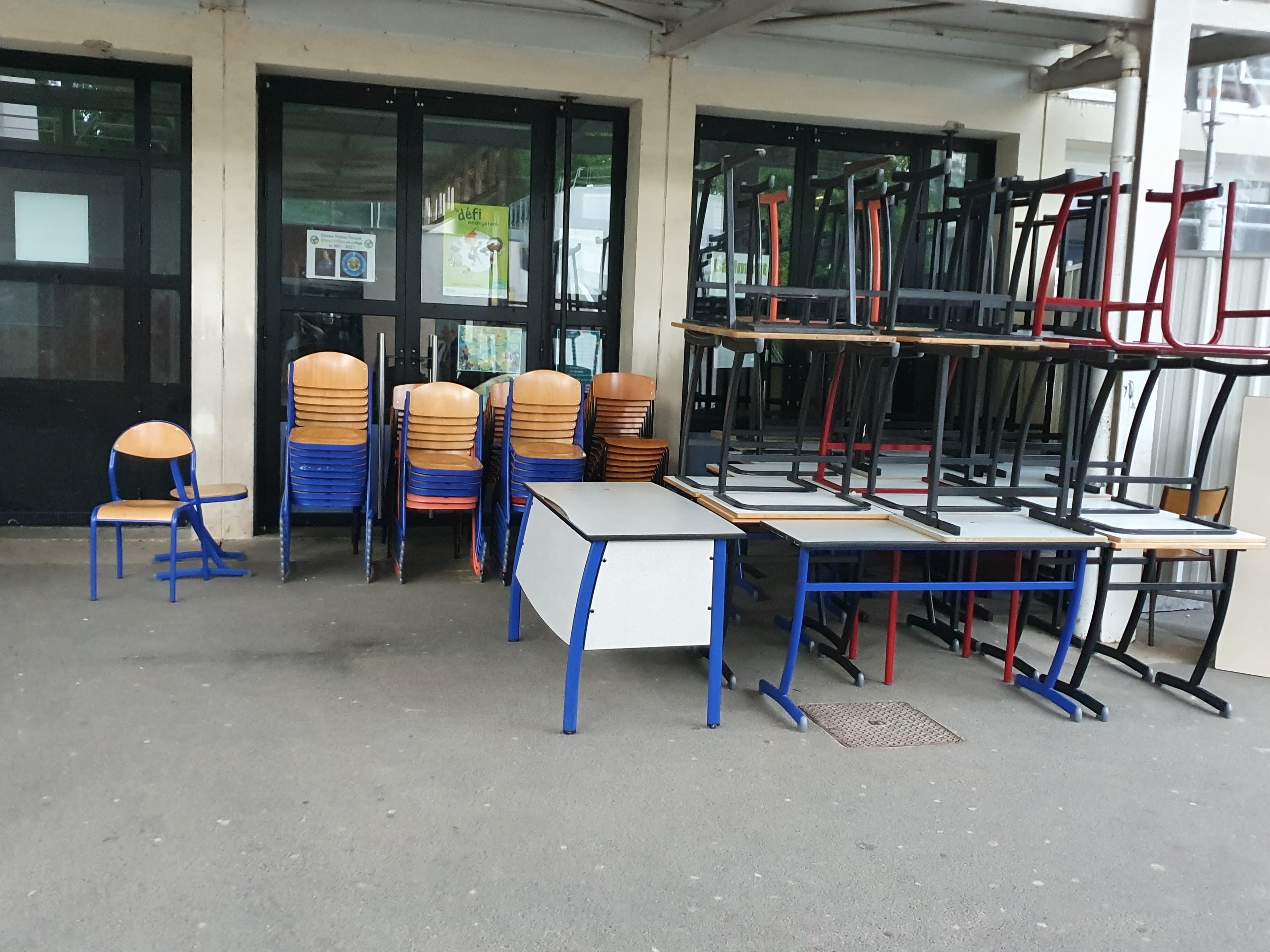 Chargement et départ de notre deuxième container